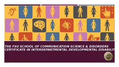 The FSU School of Communication Science & Disorders 