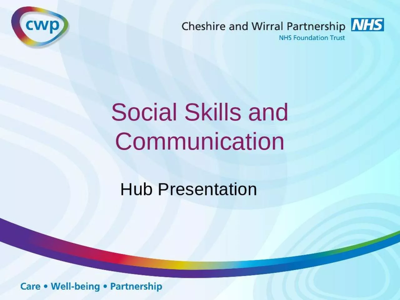 PPT-Social Skills and Communication