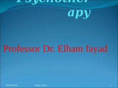 Psychotherapy Professor Dr.