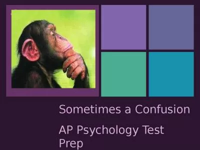 Sometimes a Confusion AP Psychology Test Prep