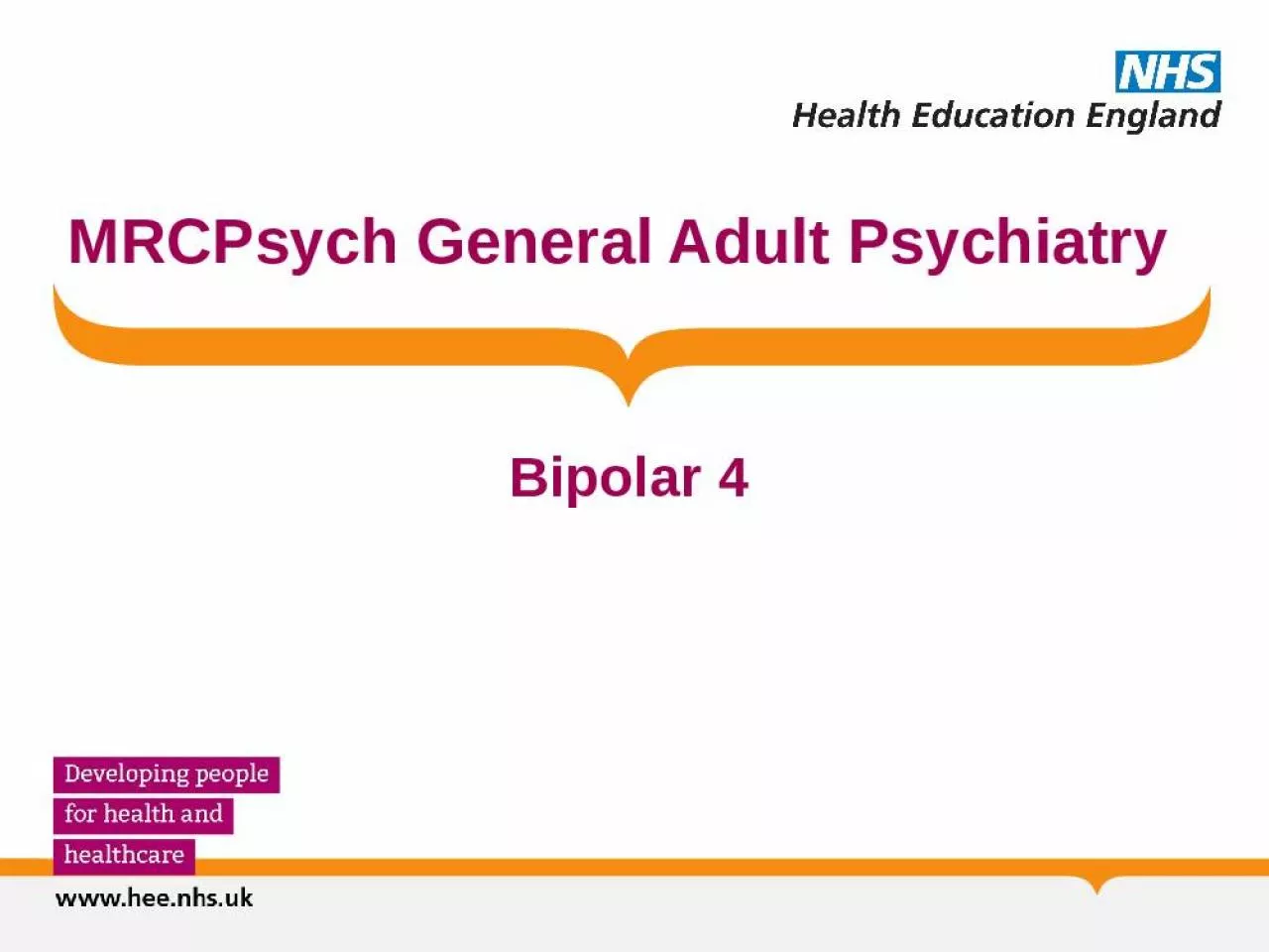 PPT-MRCPsych General Adult Psychiatry