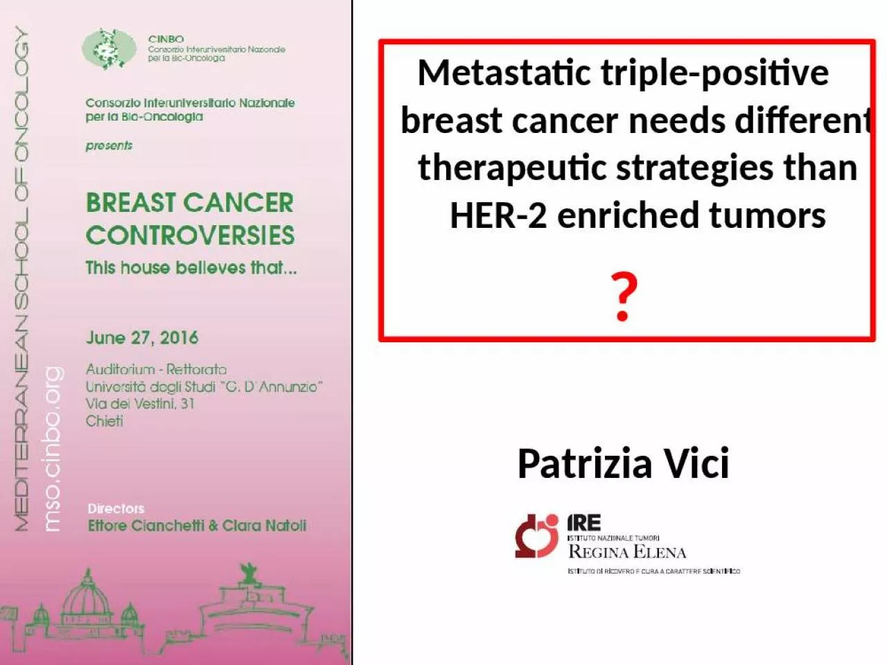 PPT-Metastatic triple-positive