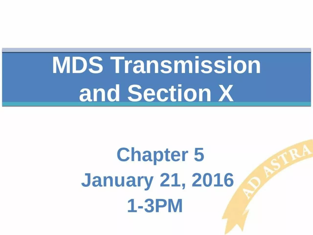 PPT-Chapter 5 January 21, 2016