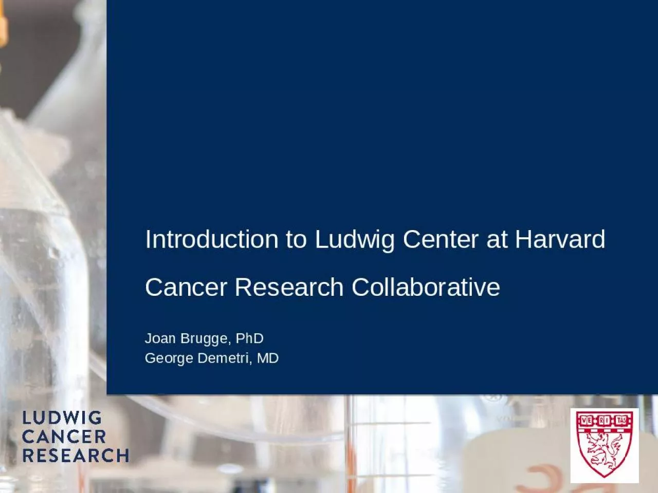 PPT-Introduction to Ludwig Center at Harvard