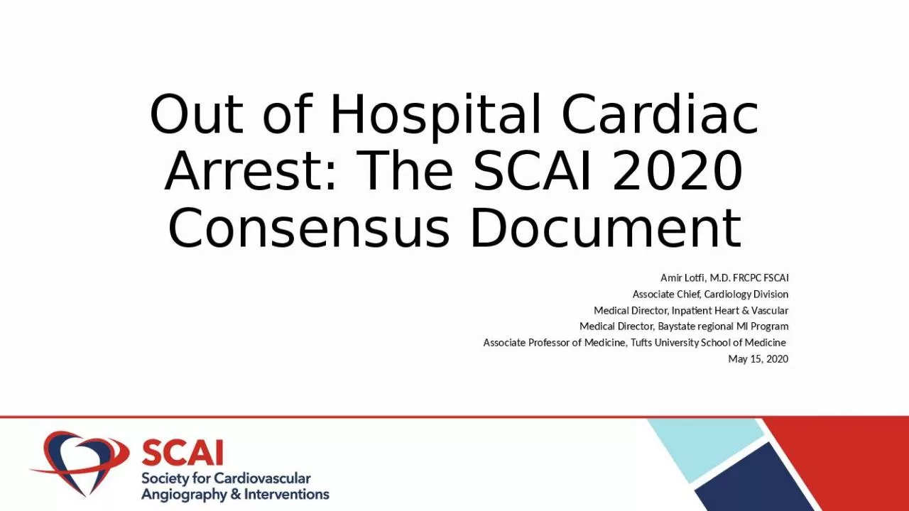 PPT-Out of Hospital Cardiac