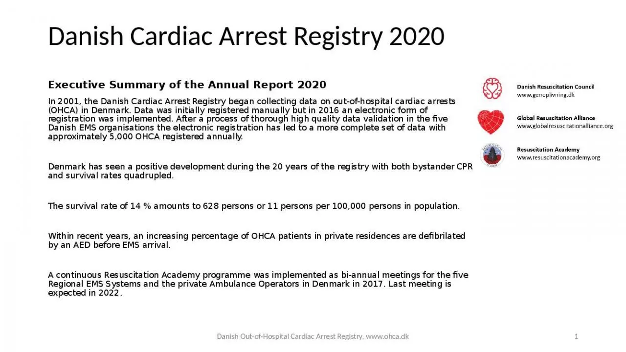 PPT-Danish Cardiac Arrest Registry 2020