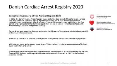 Danish  Cardiac  Arrest Registry 2020