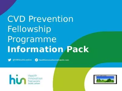 CVD Prevention Fellowship Programme