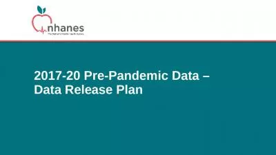 2017-20 Pre-Pandemic Data –