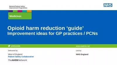 Opioid harm reduction ‘guide’