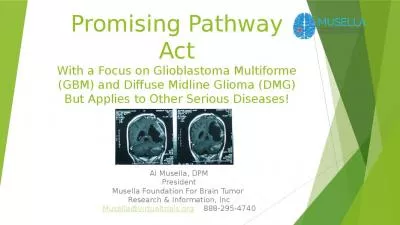 Promising Pathway Act With a Focus on Glioblastoma Multiforme (GBM) and Diffuse Midline Glioma (DMG