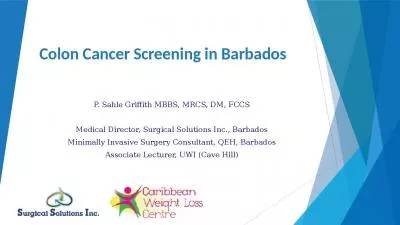 Colon Cancer Screening in Barbados