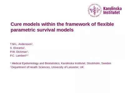 Cure models within the framework of flexible parametric survival models