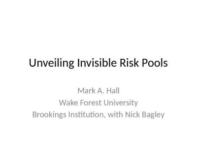 Unveiling Invisible Risk Pools