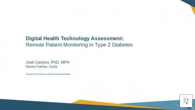 1 Digital Health Technology Assessment: