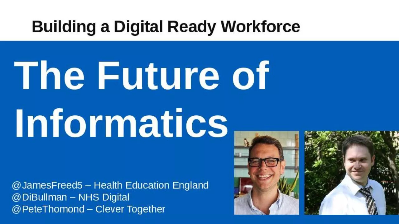 PPT-Building a Digital Ready Workforce