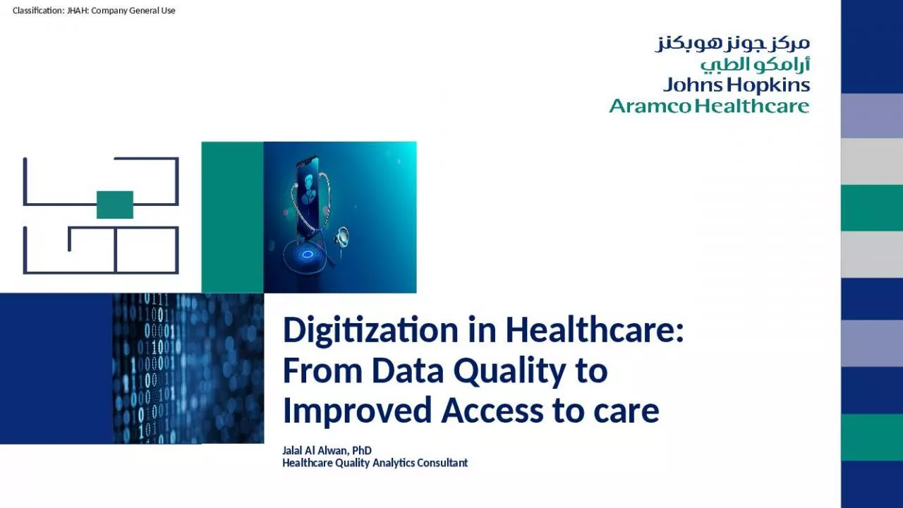 PPT-Digitization in Healthcare: