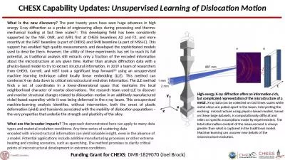 CHESX Capability Updates