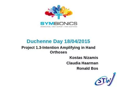 Duchenne Day 18/04/2015 Project