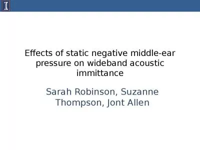 Effects of static negative middle-ear pressure on wideband acoustic immittance