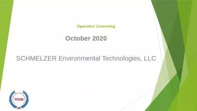 Operator Licensing October 2020