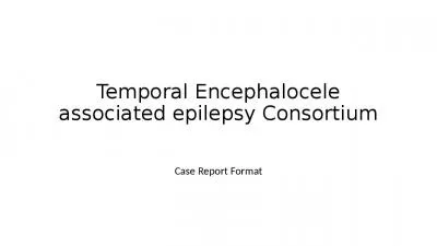 Temporal  Encephalocele