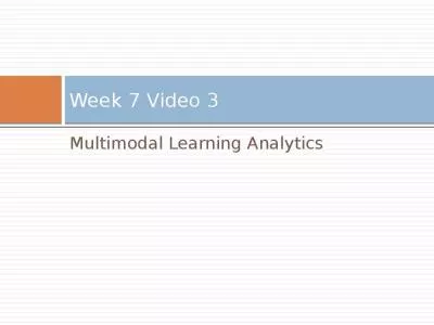 Multimodal Learning Analytics