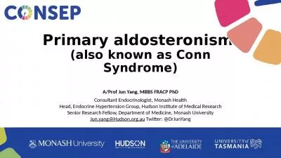 Primary aldosteronism  (