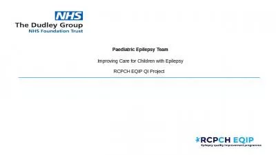 Paediatric Epilepsy Team