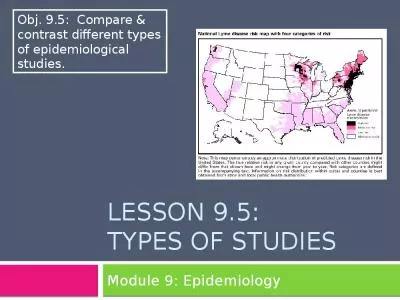 Lesson 9.5: Types of Studies