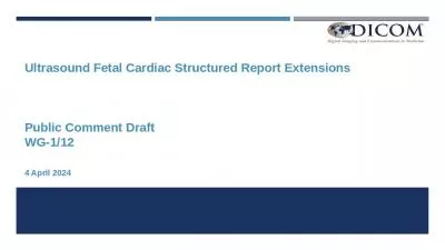 Ultrasound Fetal Cardiac Structured Report Extensions