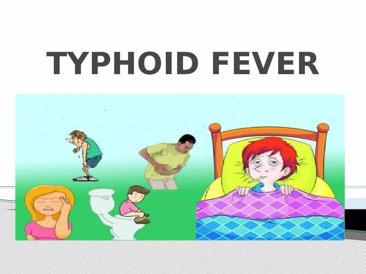 PPT-TYPHOID FEVER Typhoid fever is one of a health problem in all the part of world where