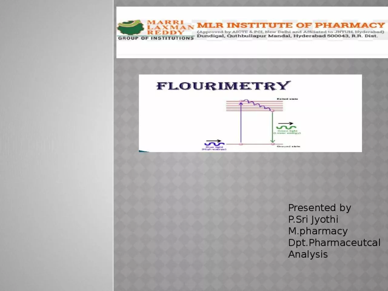 PPT-Presented by P.Sri Jyothi