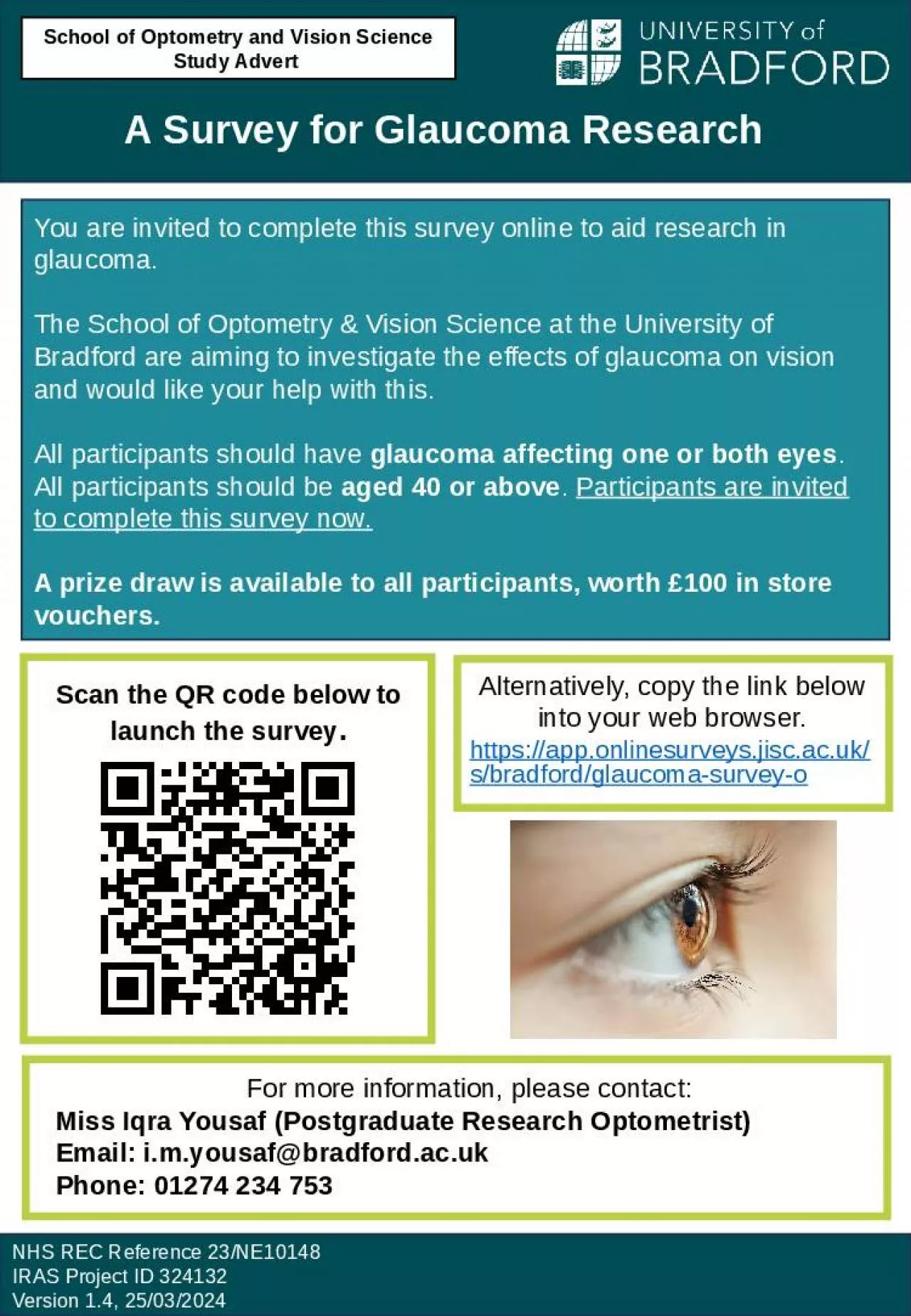 PPT-A Survey for Glaucoma Research 