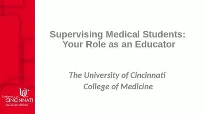 Supervising Medical Students: