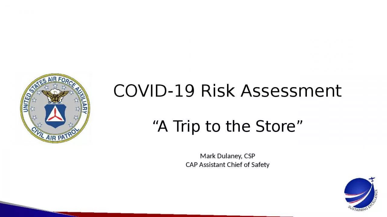 PPT-COVID-19 Risk Assessment