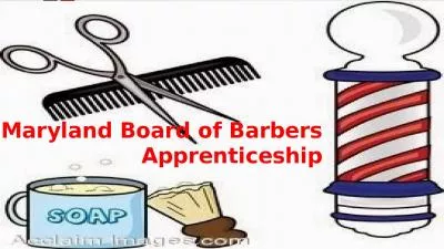 Maryland Board of Barbers Apprenticeship