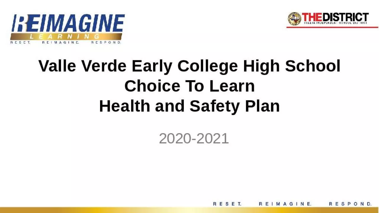 PPT-Valle Verde Early College High School