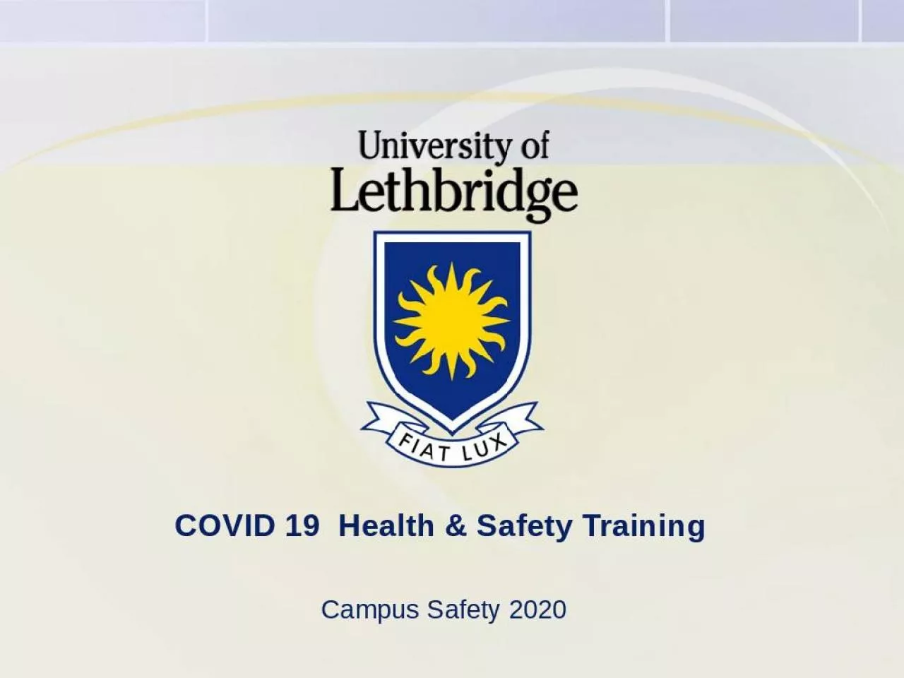 PPT-COVID 19 Health & Safety