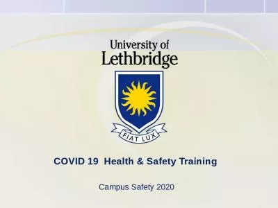 COVID 19   Health & Safety