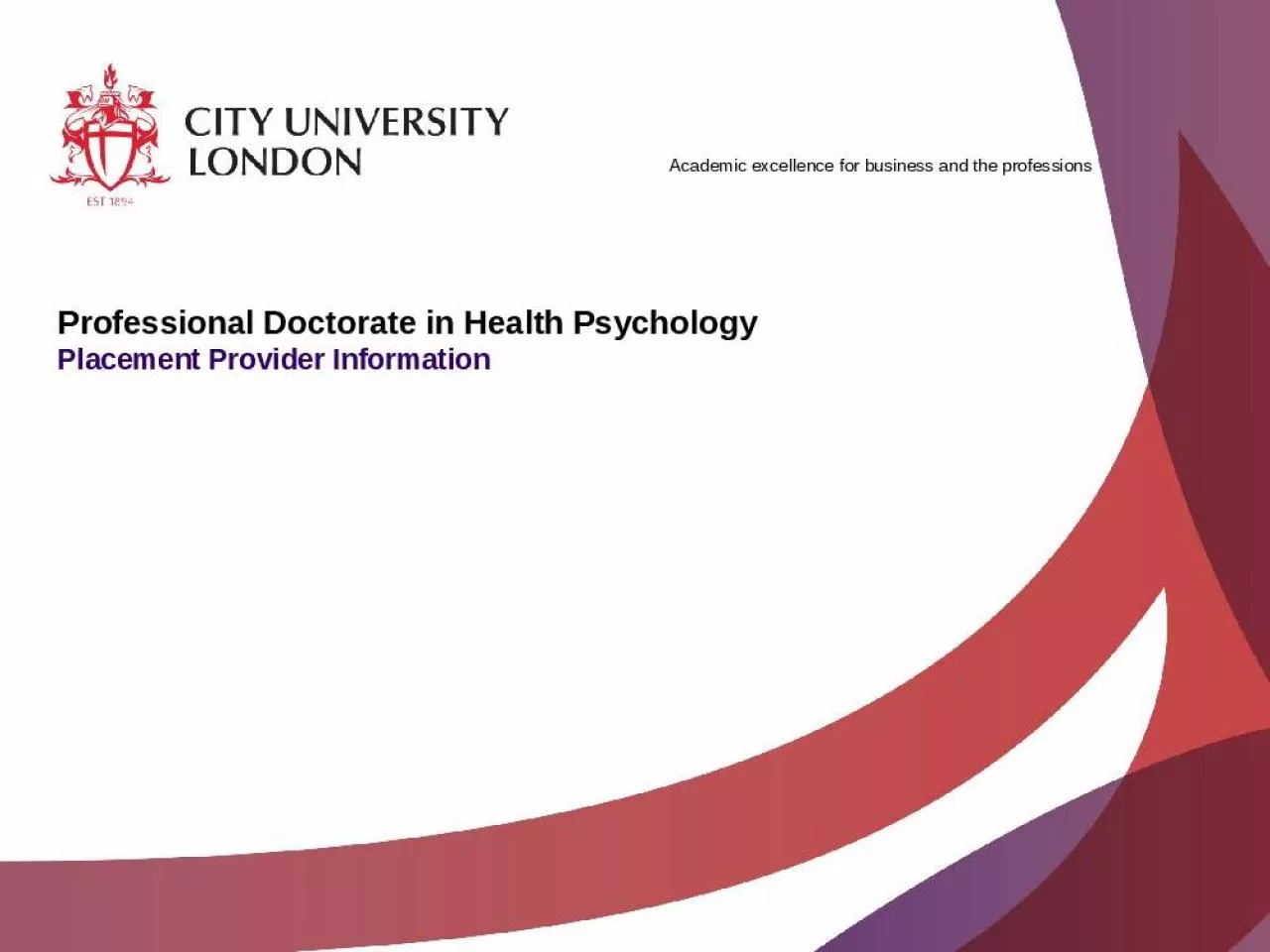 PPT-Professional Doctorate in Health