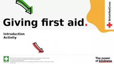 Giving first aid . Introduction