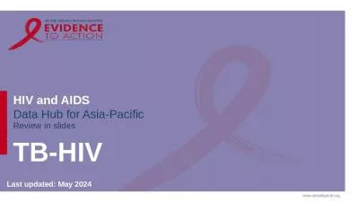 TB-HIV Last updated: May 2024