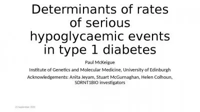 Determinants of rates of serious hypoglycaemic events in type 1 diabetes