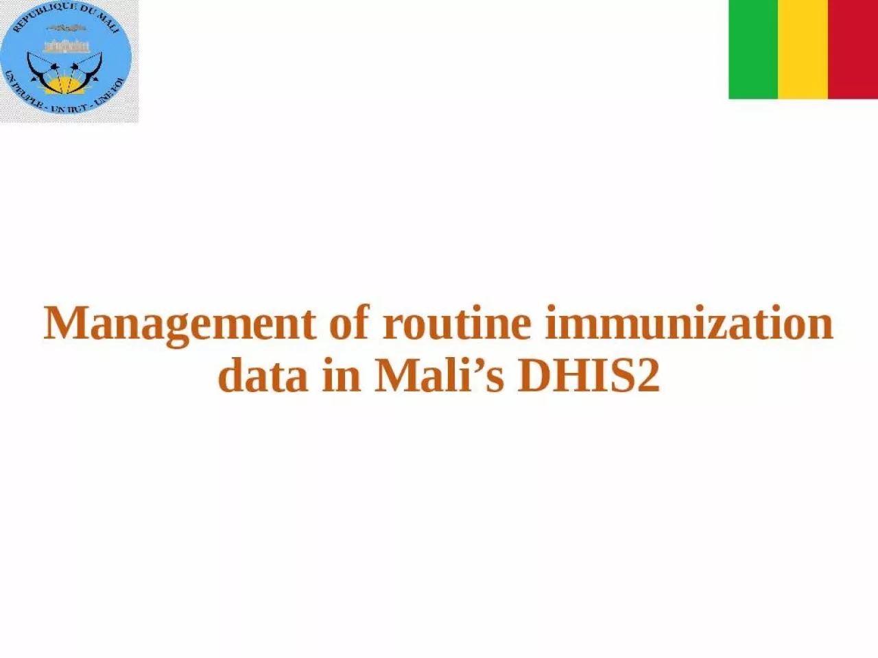 PPT-Management of routine immunization