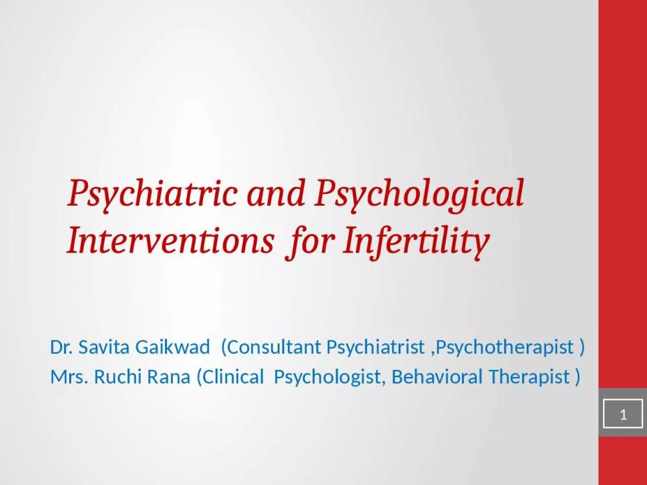 PPT-Psychiatric and Psychological