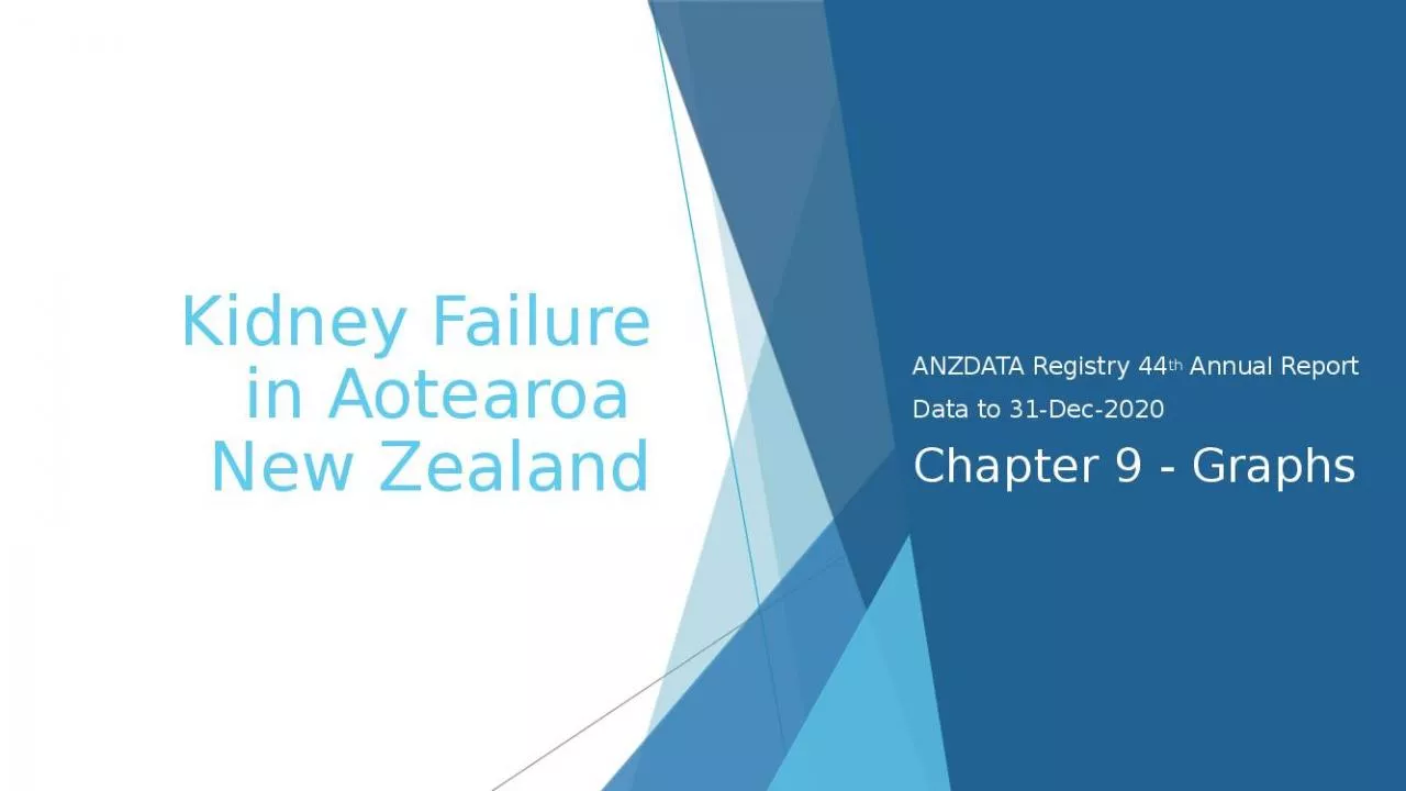 PPT-Kidney Failure in Aotearoa