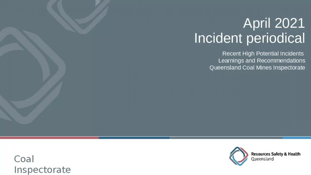 PPT-April 2021 Incident periodical