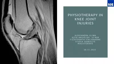 Physiotherapy  in  knee  joint