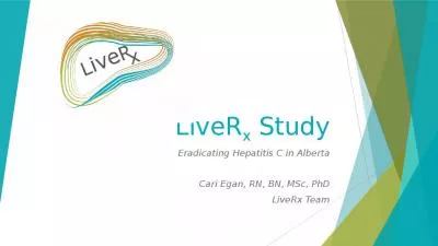 LiveR x  Study Eradicating Hepatitis C in Alberta